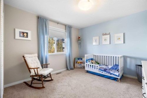 159 Panatella View Nw, Calgary, AB - Indoor Photo Showing Bedroom