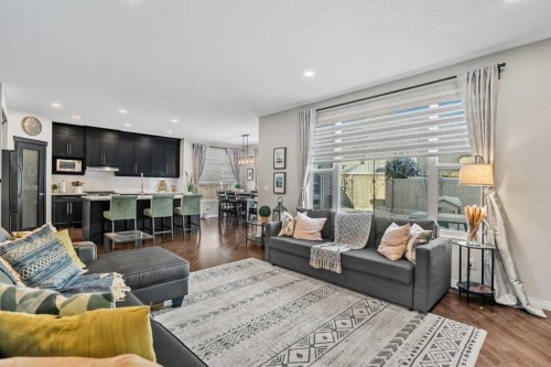 159 Panatella View Nw, Calgary, AB - Indoor Photo Showing Living Room