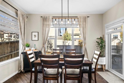 159 Panatella View Nw, Calgary, AB - Indoor Photo Showing Dining Room