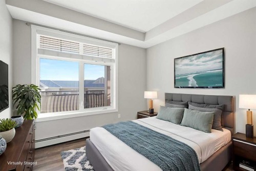 2407-3727 Sage Hill Drive Nw, Calgary, AB - Indoor Photo Showing Bedroom