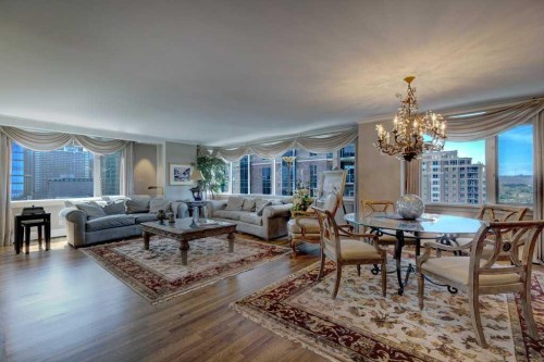 1102D-500 Eau Claire Avenue Sw, Calgary, AB - Indoor