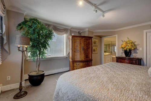 1102D-500 Eau Claire Avenue Sw, Calgary, AB - Indoor Photo Showing Bedroom