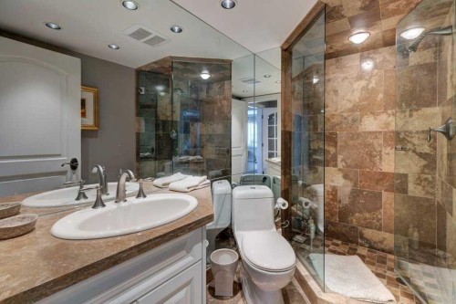 1102D-500 Eau Claire Avenue Sw, Calgary, AB - Indoor Photo Showing Bathroom