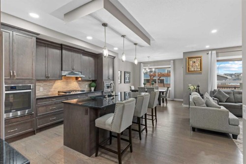 134 Cornerstone Circle Ne, Calgary, AB - Indoor Photo Showing Kitchen With Upgraded Kitchen