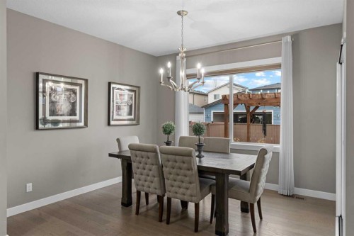 134 Cornerstone Circle Ne, Calgary, AB - Indoor Photo Showing Dining Room