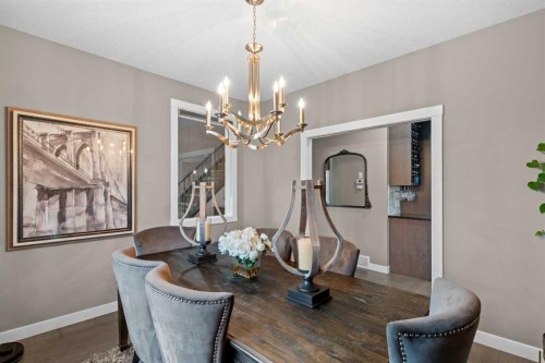 134 Cornerstone Circle Ne, Calgary, AB - Indoor Photo Showing Dining Room