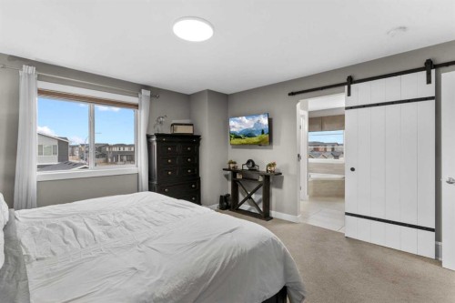 134 Cornerstone Circle Ne, Calgary, AB - Indoor Photo Showing Bedroom