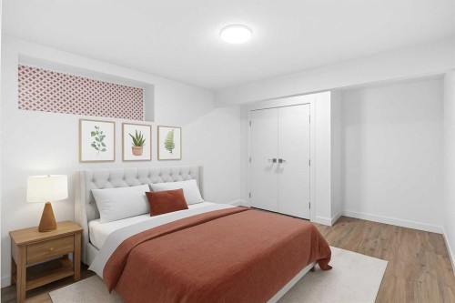 134 Cornerstone Circle Ne, Calgary, AB - Indoor Photo Showing Bedroom