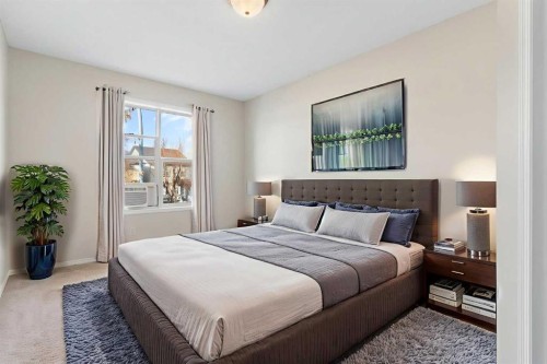 50 Tuscany Springs Place Nw, Calgary, AB - Indoor Photo Showing Bedroom