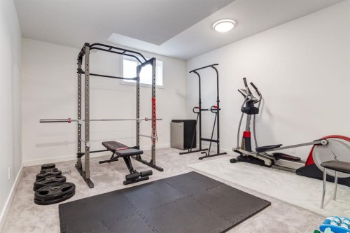 5016 17 Street Sw, Calgary, AB - Indoor Photo Showing Gym Room