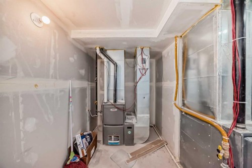 20 Creekstone Drive Sw, Calgary, AB - Indoor Photo Showing Basement