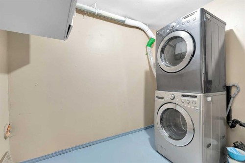 319-5404 10 Avenue Se, Calgary, AB - Indoor Photo Showing Laundry Room