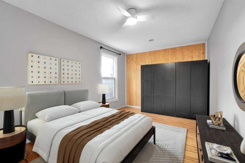 319-5404 10 Avenue Se, Calgary, AB - Indoor Photo Showing Bedroom