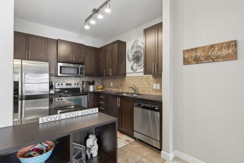 419-88 Arbour Lake Road Nw, Calgary, AB - Indoor Photo Showing Kitchen With Stainless Steel Kitchen With Upgraded Kitchen