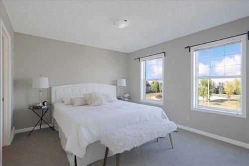 195 Marquis Common Se, Calgary, AB - Indoor Photo Showing Bedroom