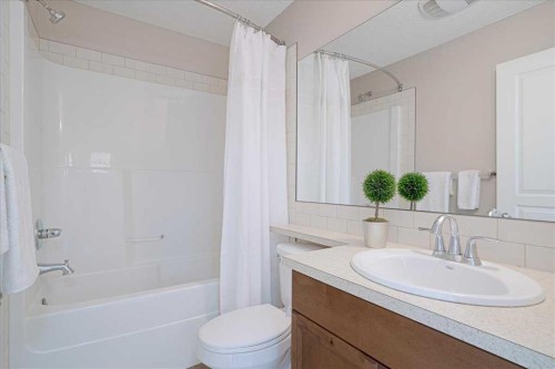 195 Marquis Common Se, Calgary, AB - Indoor Photo Showing Bathroom