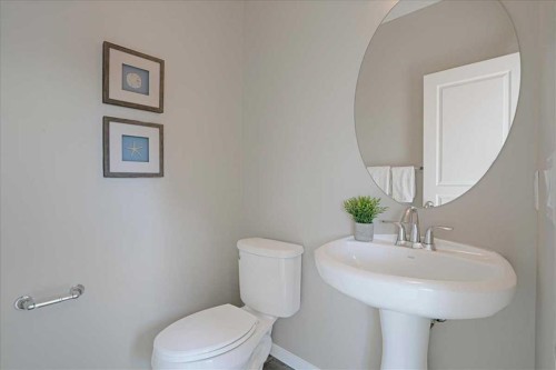 195 Marquis Common Se, Calgary, AB - Indoor Photo Showing Bathroom