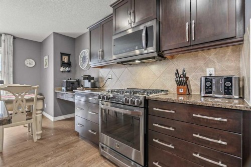 715 Copperpond Circle Se, Calgary, AB - Indoor Photo Showing Kitchen With Upgraded Kitchen