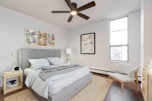 205-715 15 Avenue Sw, Calgary, AB - Indoor Photo Showing Bedroom