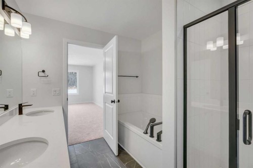 108 Creekview Manor Sw, Calgary, AB - Indoor Photo Showing Bathroom