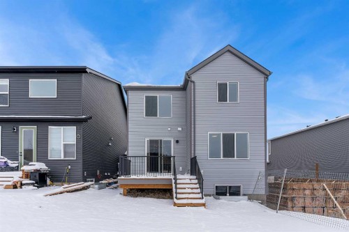 108 Creekview Manor Sw, Calgary, AB - Outdoor With Deck Patio Veranda