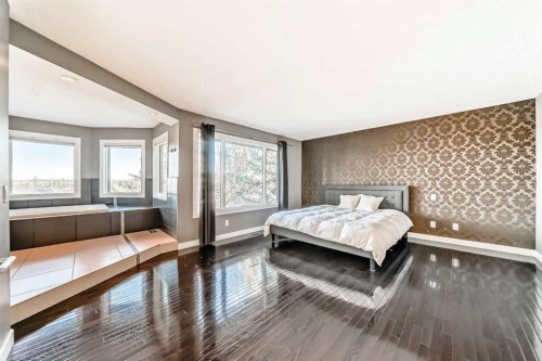 1396 Shawnee Road Sw, Calgary, AB - Indoor Photo Showing Bedroom