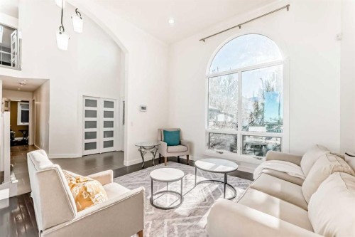 1396 Shawnee Road Sw, Calgary, AB - Indoor Photo Showing Living Room