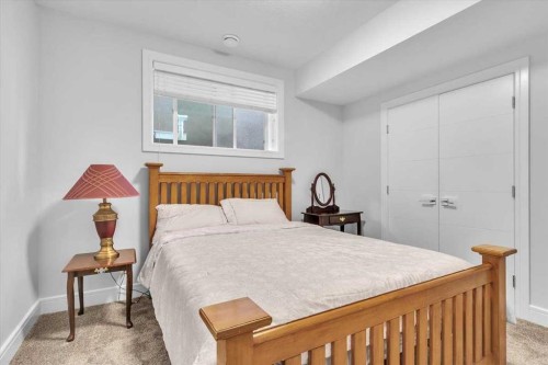 151 Aspen Vista Way Sw, Calgary, AB - Indoor Photo Showing Bedroom