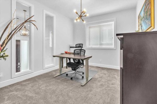 151 Aspen Vista Way Sw, Calgary, AB - Indoor Photo Showing Office