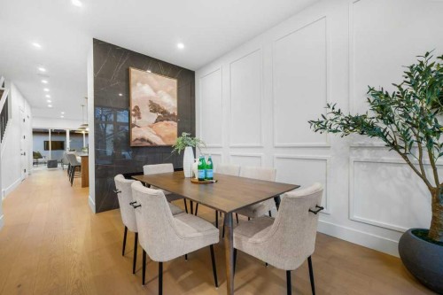 321 18 Avenue Nw, Calgary, AB - Indoor Photo Showing Dining Room
