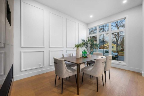 321 18 Avenue Nw, Calgary, AB - Indoor Photo Showing Dining Room