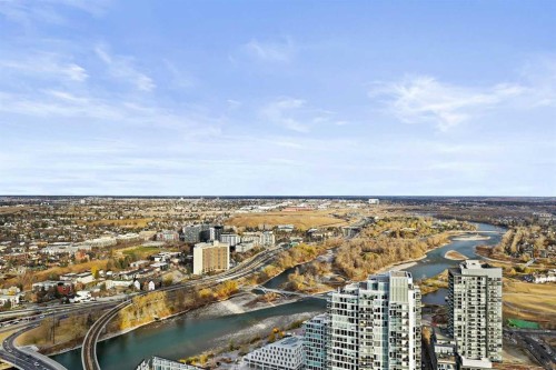 4104-530 3Rd Street Se, Calgary, AB - Outdoor With View