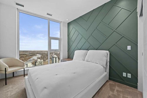4104-530 3Rd Street Se, Calgary, AB - Indoor Photo Showing Bedroom