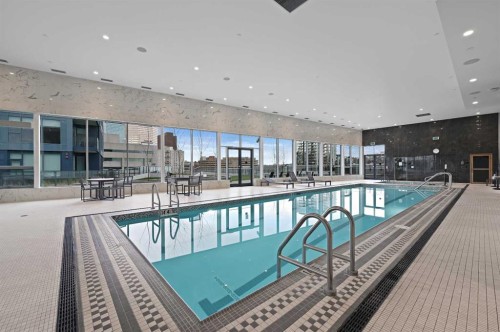 4104-530 3Rd Street Se, Calgary, AB - Indoor Photo Showing Other Room With In Ground Pool