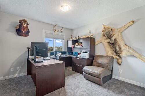39 Cranbrook Green Se, Calgary, AB - Indoor Photo Showing Office