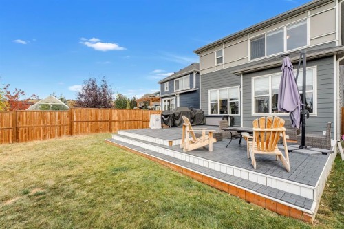 39 Cranbrook Green Se, Calgary, AB - Outdoor With Deck Patio Veranda