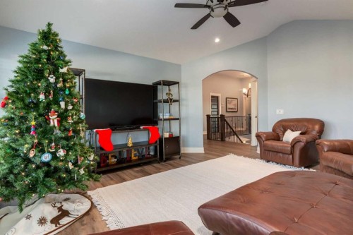 308 Rainbow Falls Way, Chestermere, AB - Indoor Photo Showing Living Room