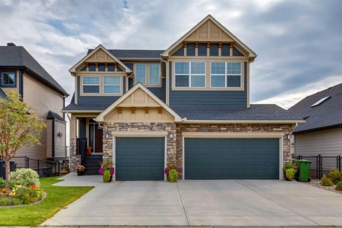 308 Rainbow Falls Way, Chestermere, AB - Outdoor With Facade