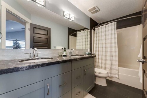 308 Rainbow Falls Way, Chestermere, AB - Indoor Photo Showing Bathroom