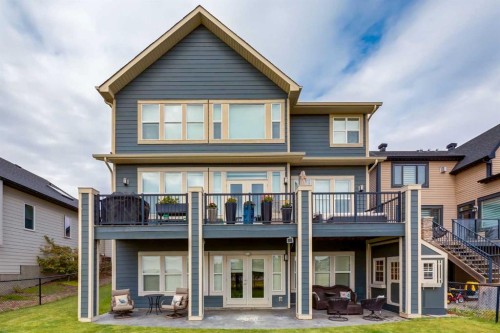 308 Rainbow Falls Way, Chestermere, AB - Outdoor With Balcony With Deck Patio Veranda