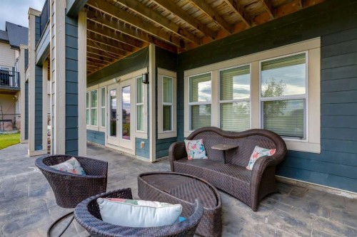308 Rainbow Falls Way, Chestermere, AB - Outdoor With Deck Patio Veranda With Exterior