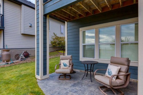 308 Rainbow Falls Way, Chestermere, AB - Outdoor With Deck Patio Veranda With Exterior