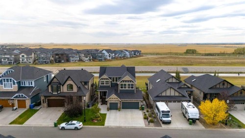 308 Rainbow Falls Way, Chestermere, AB - Outdoor With Facade