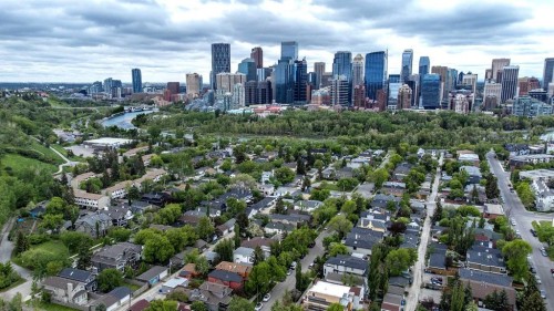 923 5 Street Nw, Calgary, AB - Outdoor With View