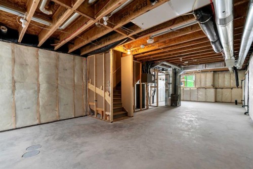 1277 Creekview Drive Sw, Calgary, AB - Indoor Photo Showing Basement