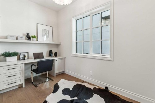 3708 8 Avenue Nw, Calgary, AB - Indoor Photo Showing Office