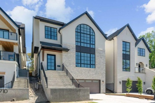 3708 8 Avenue Nw, Calgary, AB - Outdoor With Facade