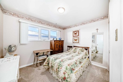 2119 Mackid Crescent Ne, Calgary, AB - Indoor Photo Showing Bedroom