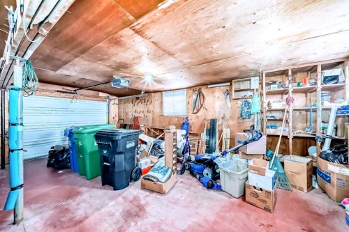 2119 Mackid Crescent Ne, Calgary, AB - Indoor Photo Showing Garage
