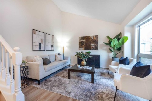 47 Hawkstone Drive Nw, Calgary, AB - Indoor Photo Showing Living Room
